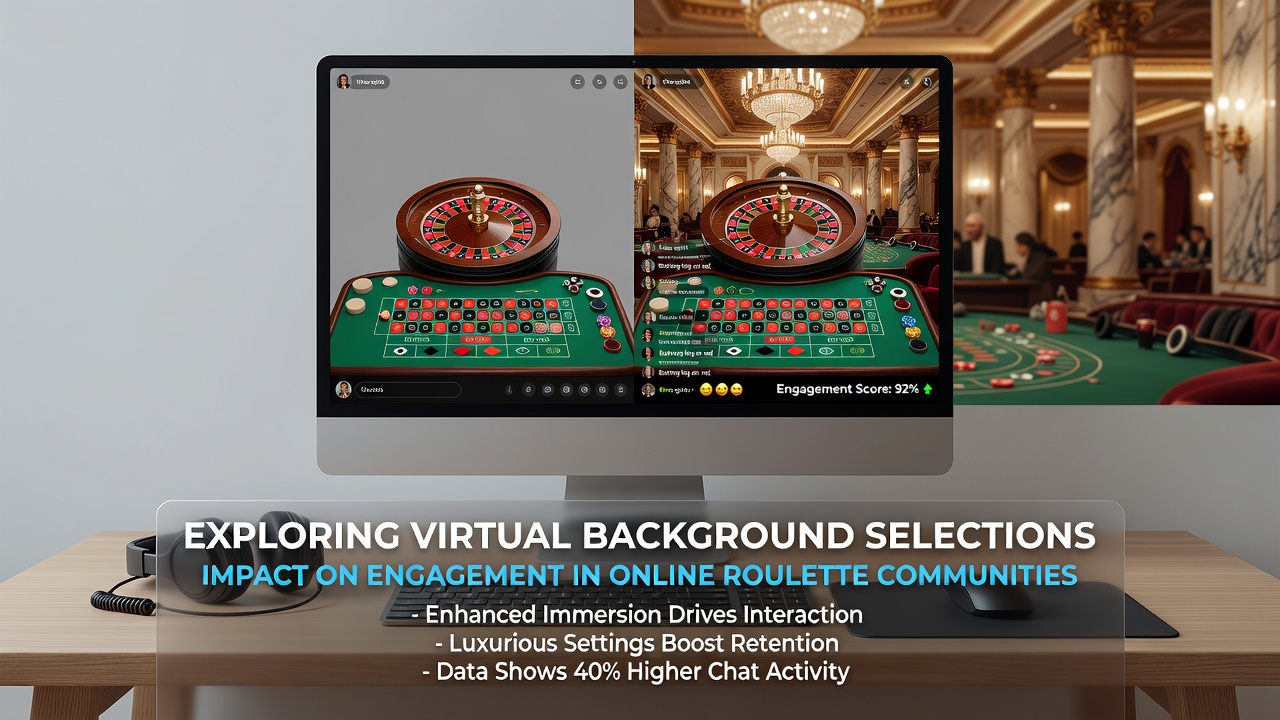 Close-up view of an online roulette interface showing multiple participants with distinct virtual backgrounds active in the chat panel